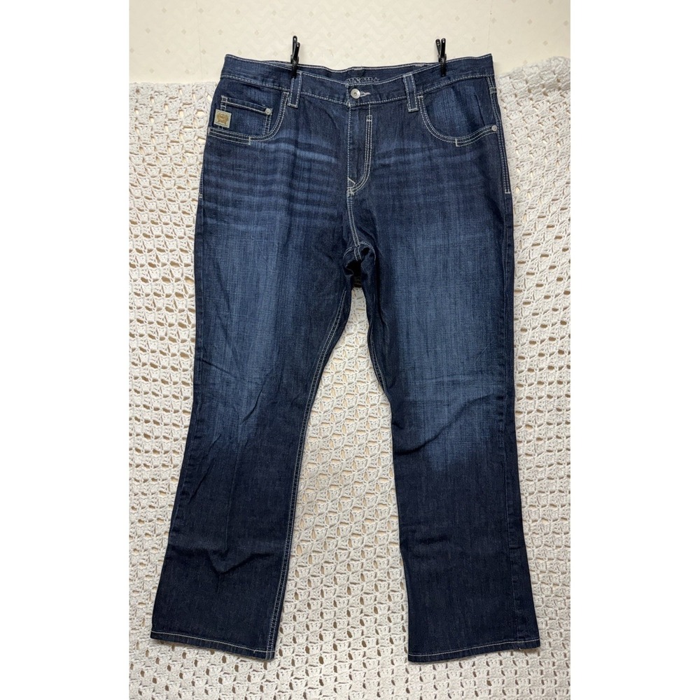 Cinch Western Jeans Men 40x34 Blue Denim Bootcut Cowboy Gold Label Carter 2.4